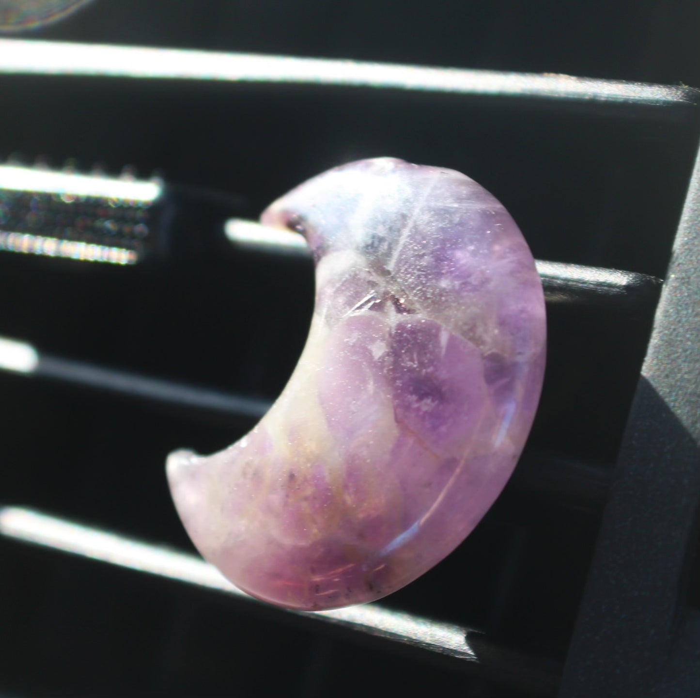 Amethyst Moon Car Vent Clip