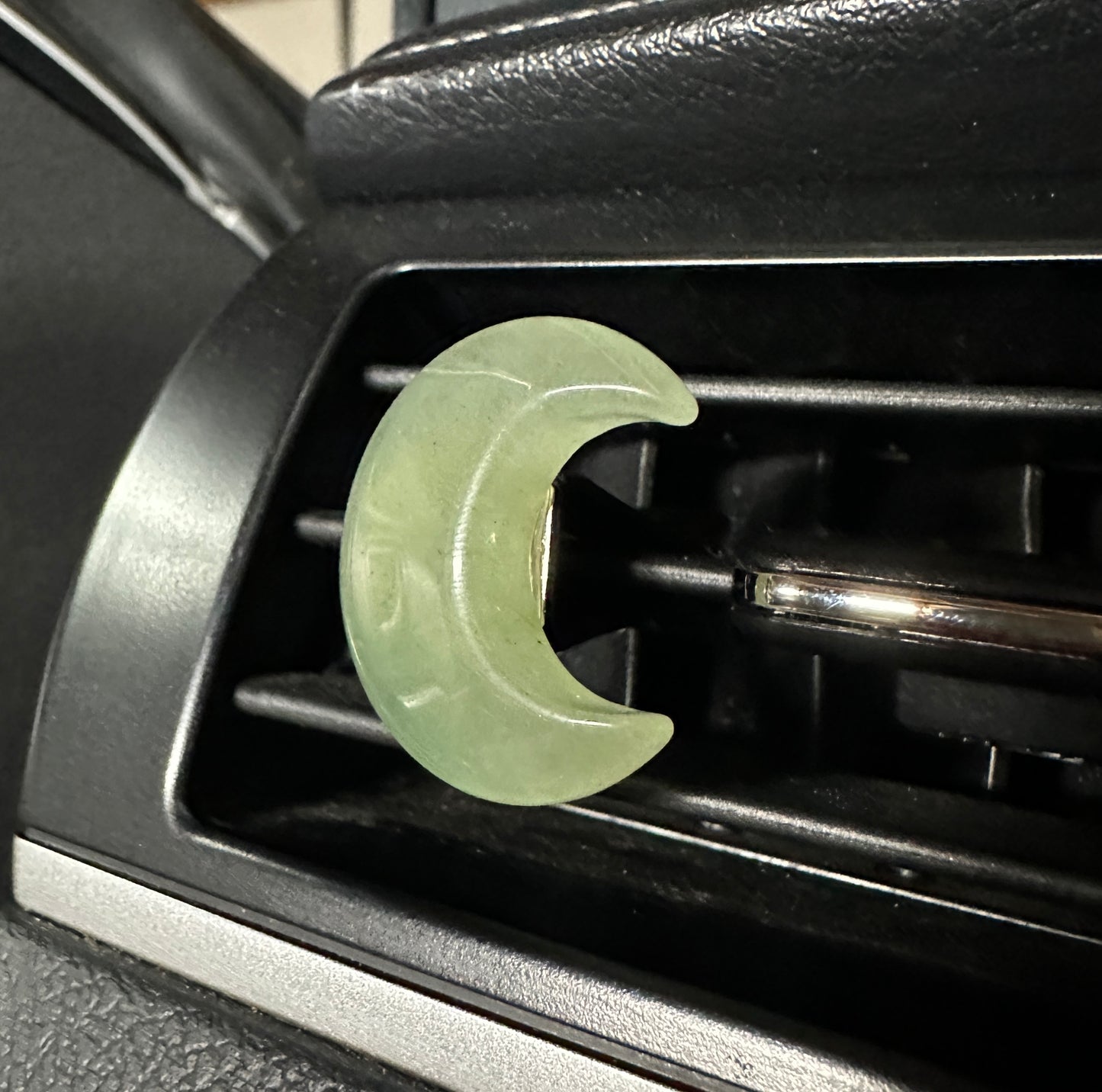 Green Aventurine Car Vent Clip