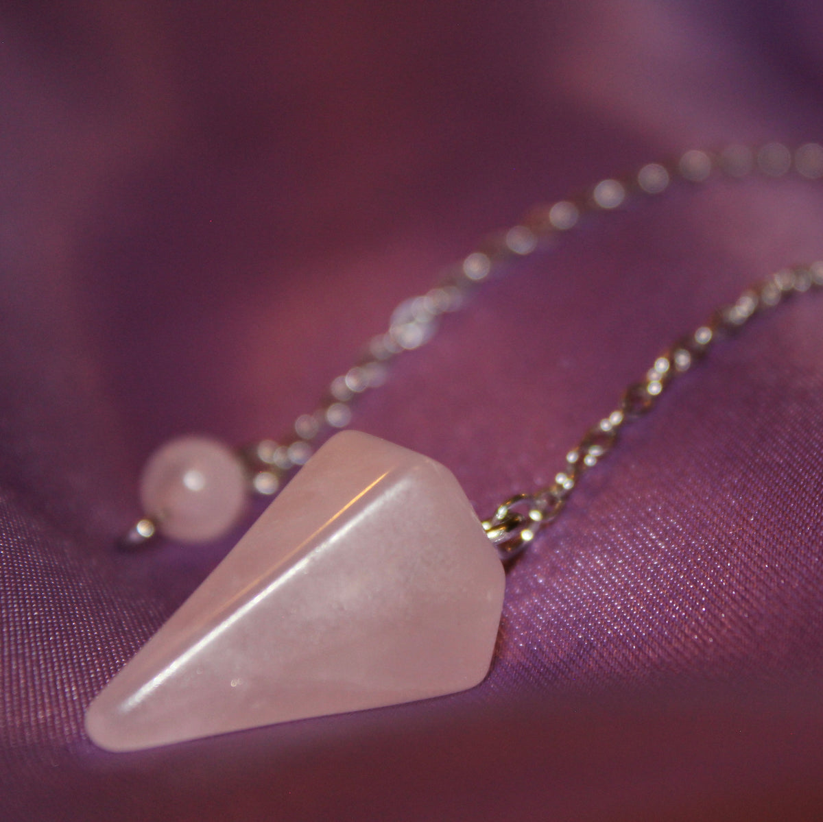 Rose Quartz Pendulum